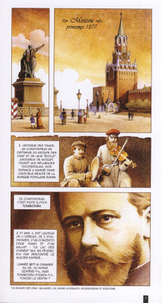Extrait de BD Classique -10- Tchaïkovski