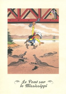 Extrait de Lucky Luke - Les Dessous d'une création (Atlas) -30- Le pont sur le mississippi, kid lucky