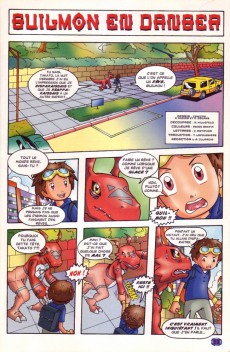 Extrait de Digimon (en comics) -30- Guilmon pris au piège ?!?!
