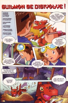 Extrait de Digimon (en comics) -31- Génial ! Guilmon se digivolve !