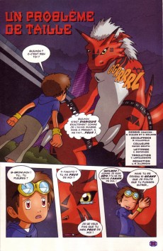 Extrait de Digimon (en comics) -32- Un problème de taille !