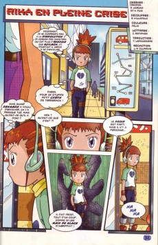 Extrait de Digimon (en comics) -33- Rika en pleine crise !
