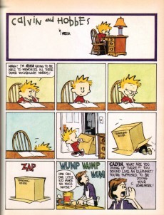 Extrait de Calvin and Hobbes (1987) -INT2UK- The Authoritative Calvin and Hobbes