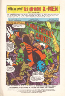 Extrait de X-Men/X-Men Saga (Semic) -5- X-Men 5