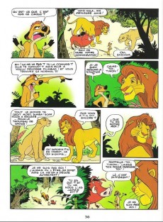 Extrait de Les plus grands chefs-d'œuvre Disney en BD -2- Le Roi lion