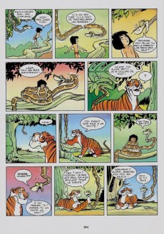 Extrait de Les plus grands chefs-d'œuvre Disney en BD -4- Le Livre de la Jungle