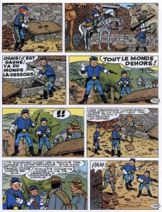 Extrait de Les tuniques Bleues - La collection (Hachette) -4550- La traque
