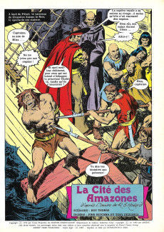 Extrait de Conan (2e série - Arédit - Artima Color Marvel Géant) -7- La cité des amazones