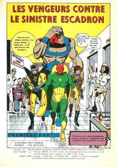 Extrait de Les vengeurs (1re série - Arédit - Artima Color Marvel Super Star) -3- Les Vengeurs contre le Sinistre Escadron
