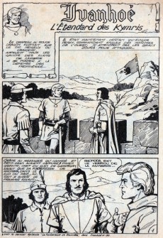 Extrait de Ivanhoé (1re Série - Aventures et Voyages) -171- L'étendard des Kymris