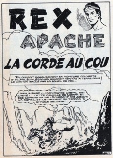 Extrait de Apaches (Aventures et Voyages) -40- Rex Apache - La corde au cou