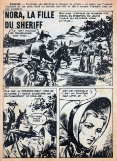 Extrait de Frimousse et Frimousse-Capucine (Éditions de Châteaudun) -165- Nora la fille du shériff