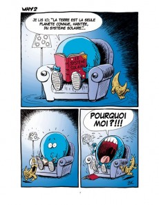 Extrait de Les aventures de la terre et la lune -1- Le rond-rond quotidien