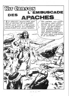 Extrait de Kit Carson (Impéria) -183- L'embuscade des apaches