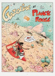 Extrait de Gazoline et la planète rouge
