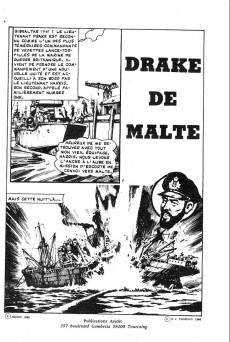 Extrait de Kamikaze (Arédit) -26- Drake de Malte