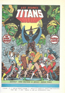 Extrait de Les jeunes Titans (1e Série - Arédit - Artima Color DC Super Star) -1- Les Jeunes Titans