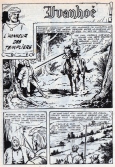 Extrait de Ivanhoé (1re Série - Aventures et Voyages) -185- L'honneur des templiers