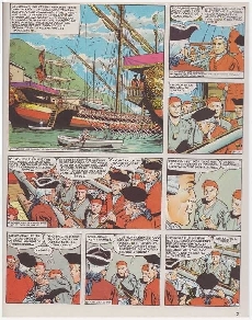 Extrait de Barbe-Rouge -5a1979- Les Révoltés de l'Océane