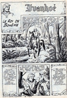 Extrait de Ivanhoé (1re Série - Aventures et Voyages) -174- Le roi de Bohême