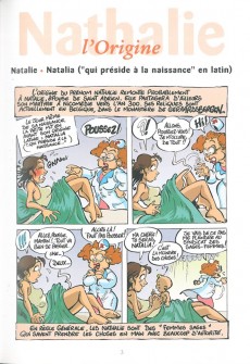 Extrait de L'encyclopédie des Prénoms en BD -2a- Nathalie