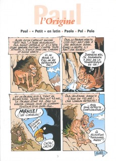 Extrait de L'encyclopédie des Prénoms en BD -20- Paul