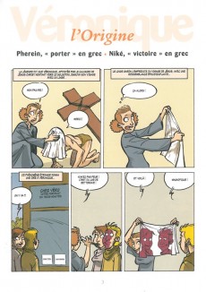Extrait de L'encyclopédie des Prénoms en BD -25- Véronique
