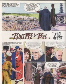 Extrait de Histoire de France en bandes dessinées (Intégrale) -3a1977- De Saint-Louis à Jeanne d'Arc