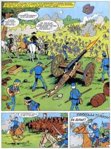 Extrait de Les tuniques Bleues -6b1984-  La prison de Robertsonville 