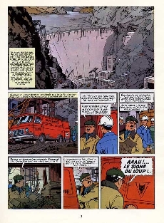 Extrait de Lefranc -4TL60 Ans- Le repaire du loup