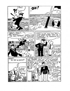 Extrait de Tintin (En noir et blanc - Coffret) -4- Les cigares du Pharaon