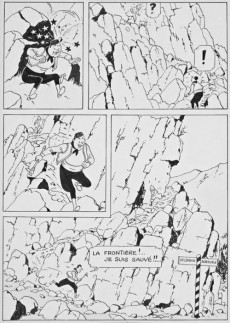 Extrait de Tintin (En noir et blanc - Coffret) -8- Le sceptre d'Ottokar