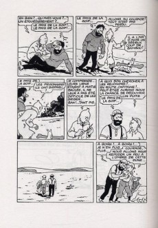 Extrait de Tintin (En noir et blanc - Coffret) -9- Le crabe aux pinces d'or