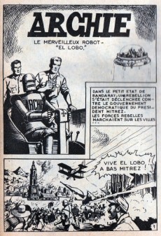 Extrait de Archie (Jeunesse et Vacances) -7- El Lobo