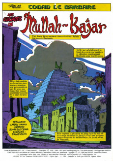 Extrait de Conan le barbare (2e série - Arédit) -4- Les cachots de Mullah-Kajar