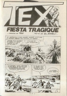 Extrait de Rodéo (Spécial) (Lug) -148- Tex -fiesta tragique