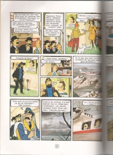 Extrait de Tintin (Study Comics - del Prado) -22- Tintin et le lac aux requins