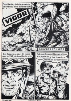 Extrait de Vigor (Artima/Arédit) -259- Bouches cousues