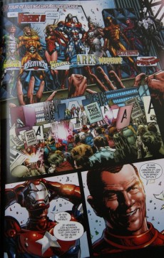 Extrait de Dark Avengers (Marvel Deluxe) -1- Les vengeurs noirs
