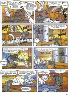 Extrait de Les classiques du dessin animé en bande dessinée -11Pub- Les Aristochats
