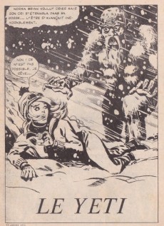 Extrait de Aventures Films (3e Série - Arédit) -1- Le yéti