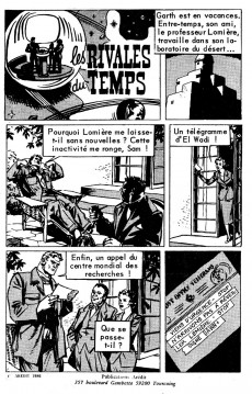 Extrait de Aventures fiction (4e série) -1- Les rivales du temps