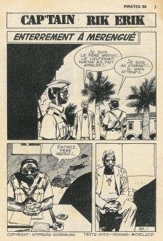 Extrait de Pirates (Mon Journal) -88- Enterrement à Merengué