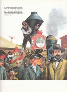 Extrait de Les grands hommes de l'Ouest - Les pionniers du rail