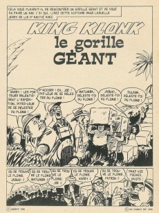 Extrait de Spoof (1re série - Arédit -Surboum) -50- King Klonk, le gorille géant