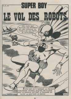 Extrait de Super Boy (2e série) -393- Le Vol des robots