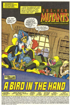 Extrait de The new Mutants (1983) -58- A Bird in the Hand
