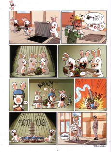 Extrait de The lapins crétins -1- Bwaaaaaaaaaah