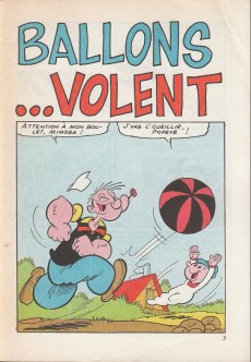 Extrait de Popeye (Cap'tain présente) -84- Ballons... volent