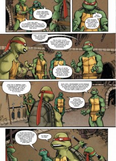 Extrait de Les tortues Ninja (Soleil) -2- Ennemis un jour...
